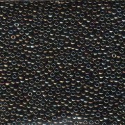 Miyuki Rocailles Perlen 2mm 0458 rainbow metallic Brown 12gr